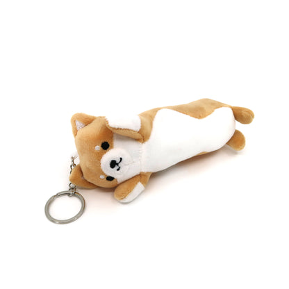 SHIBA DOG PLUSH KEY CHAIN TY23202-7 (12PC)