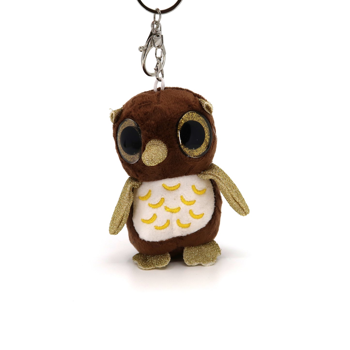 OWL PLUSH KEY CHAIN TY612-2 (12PC)