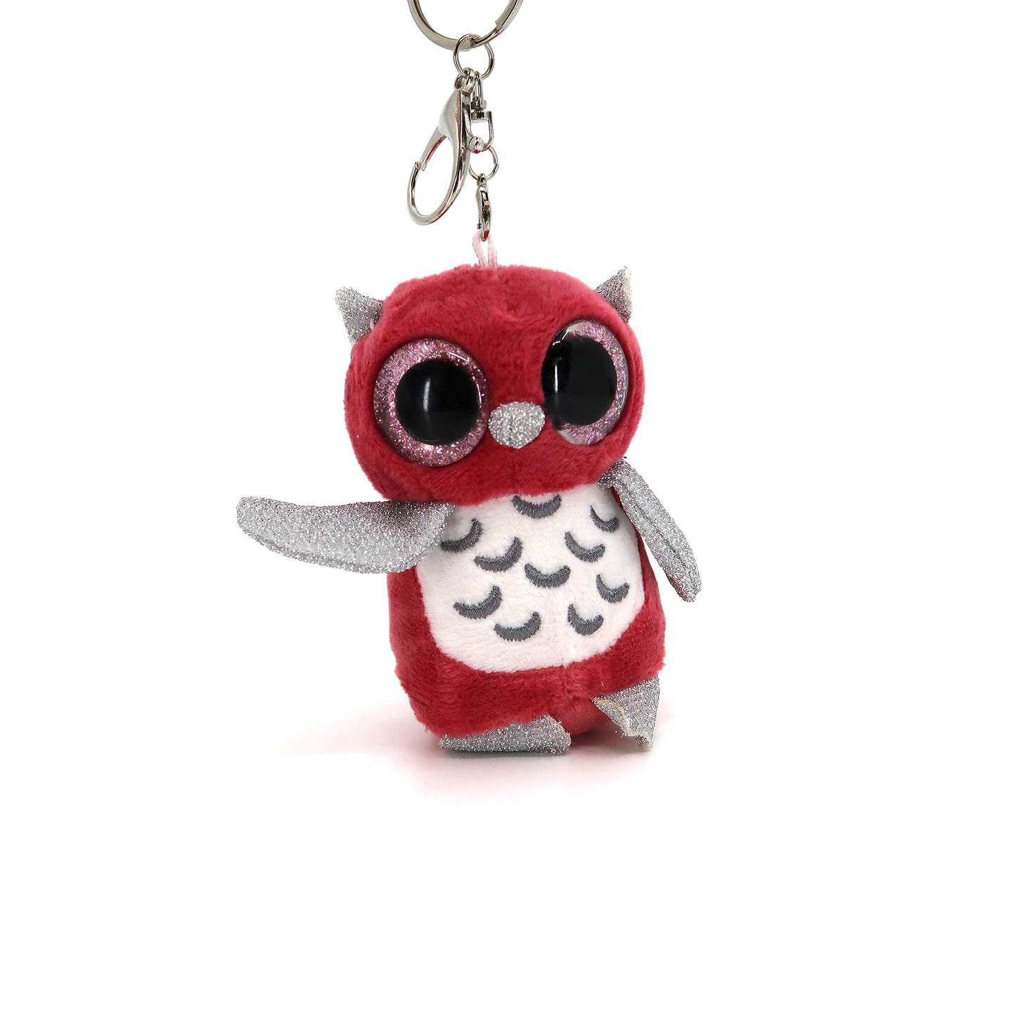 OWL PLUSH KEY CHAIN TY612-2 (12PC)