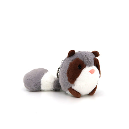 RACCOON PLUSH KEY CHAIN TY612-10 (12PC)