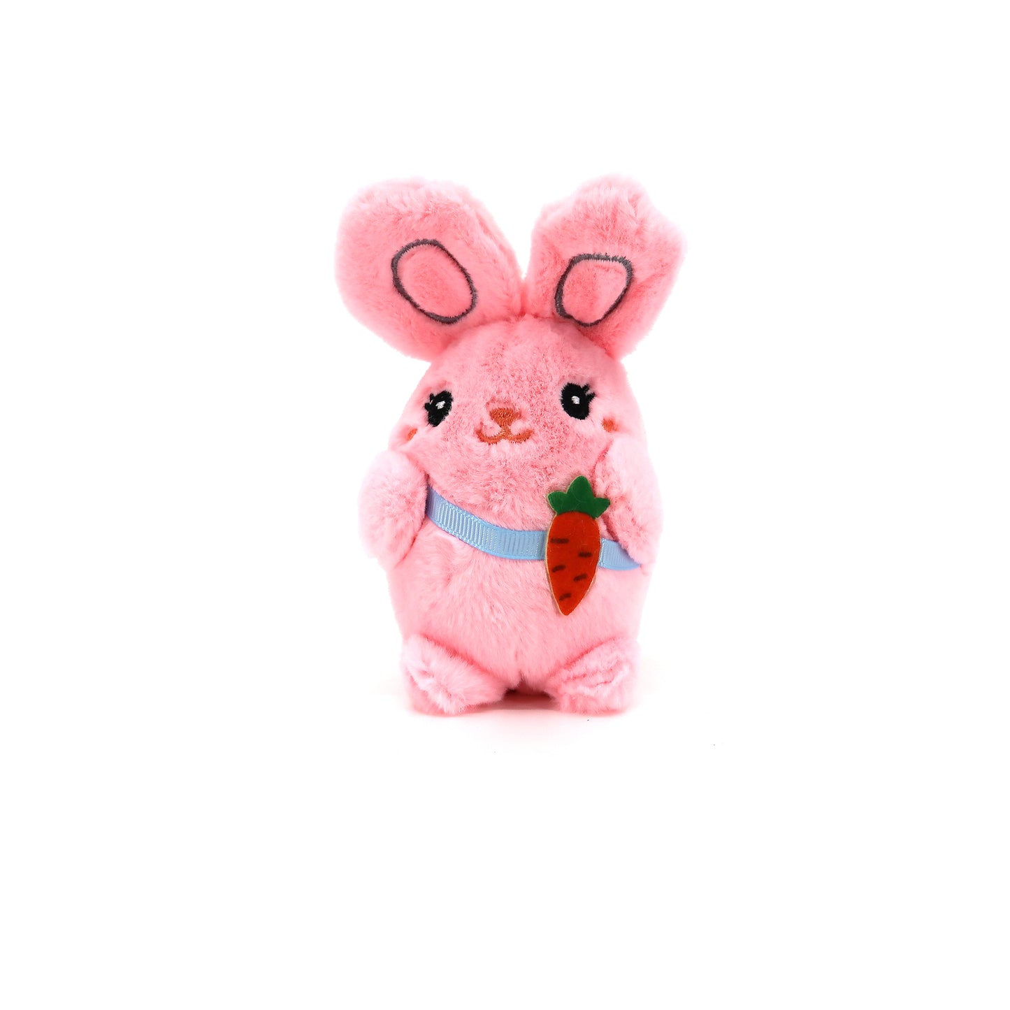 CARROT RABBIT PLUSH KEY CHAIN TY224-1 (12PC)