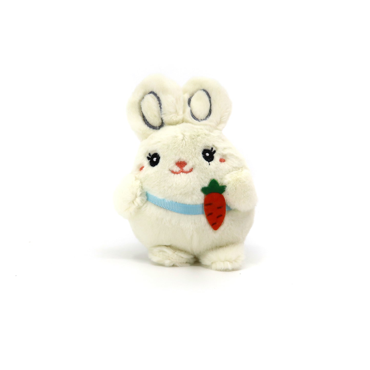 CARROT RABBIT PLUSH KEY CHAIN TY224-1 (12PC)