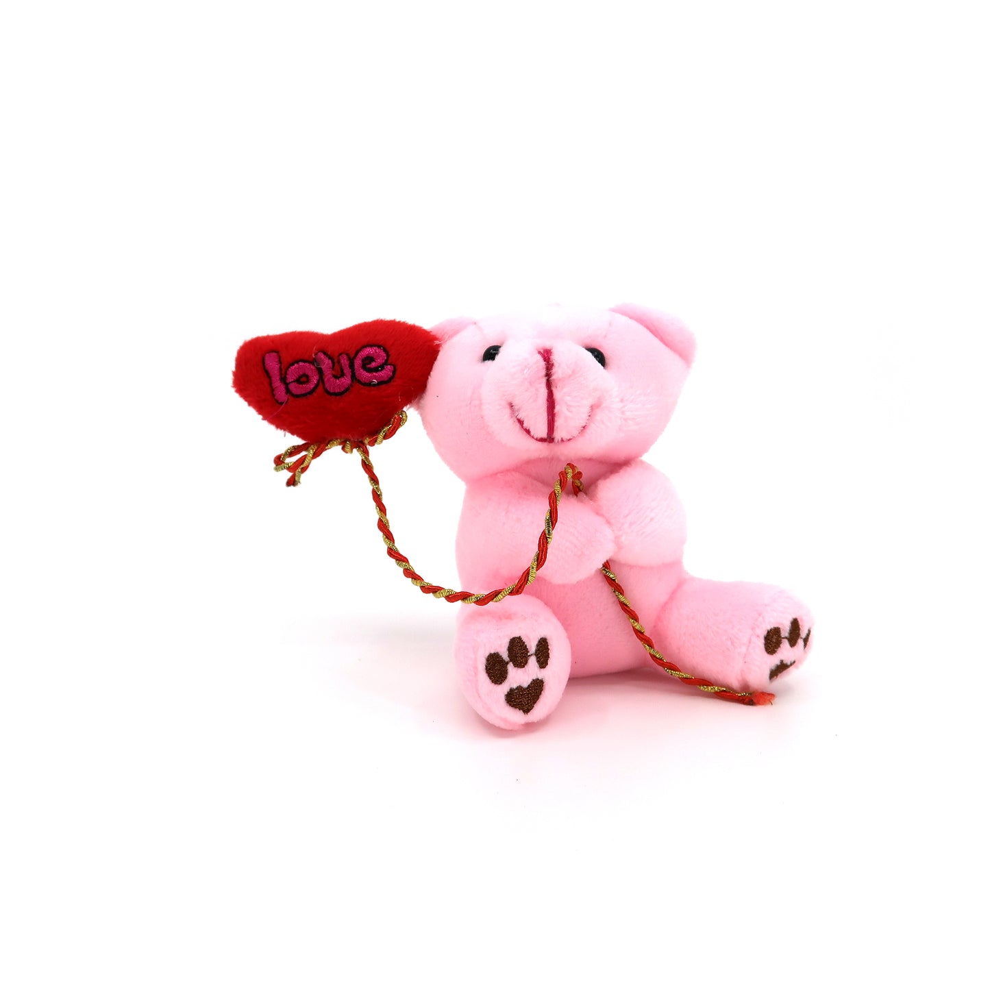 LOVE BEAR PLUSH KEY CHAIN TY1129-17 (12PC)