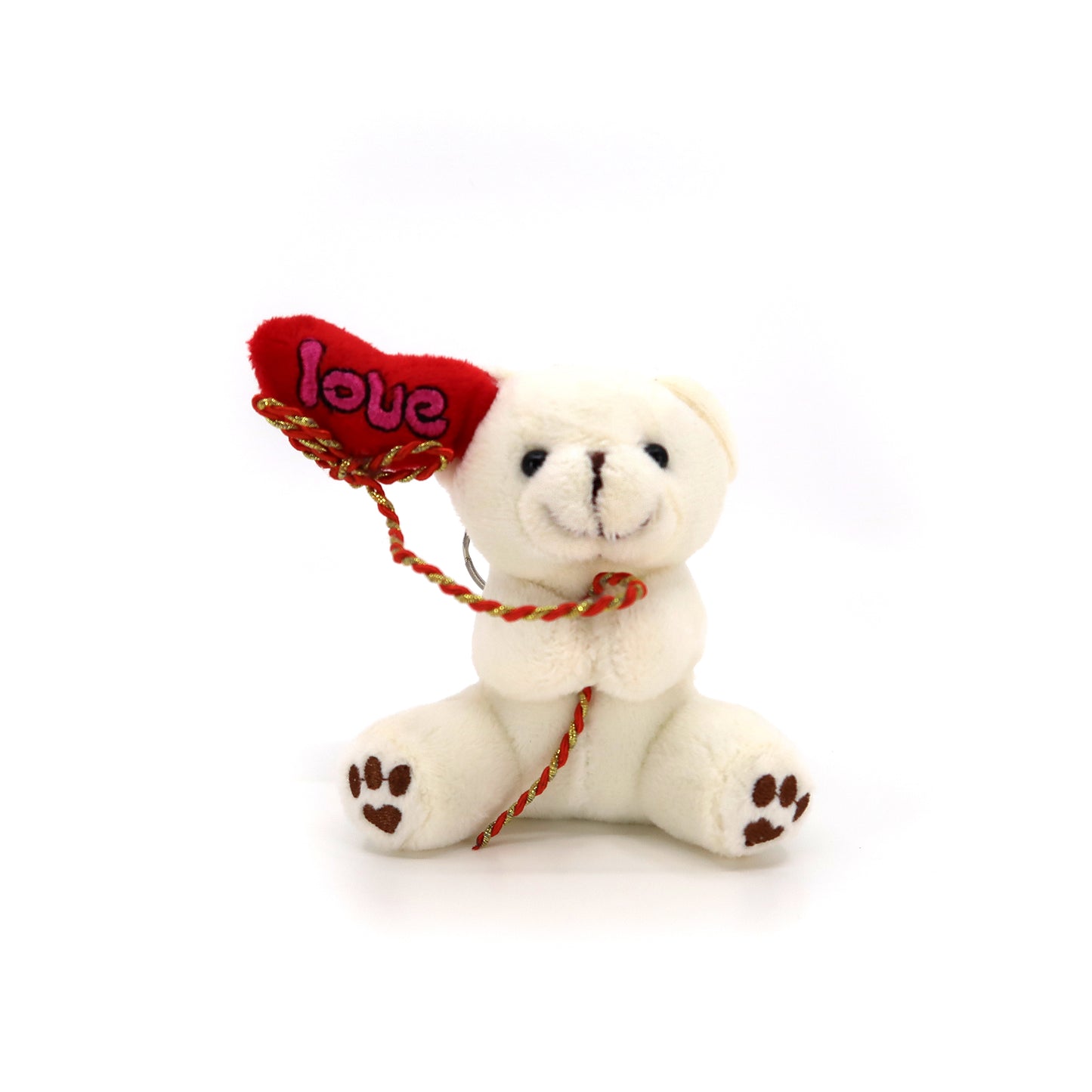 LOVE BEAR PLUSH KEY CHAIN TY1129-17 (12PC)