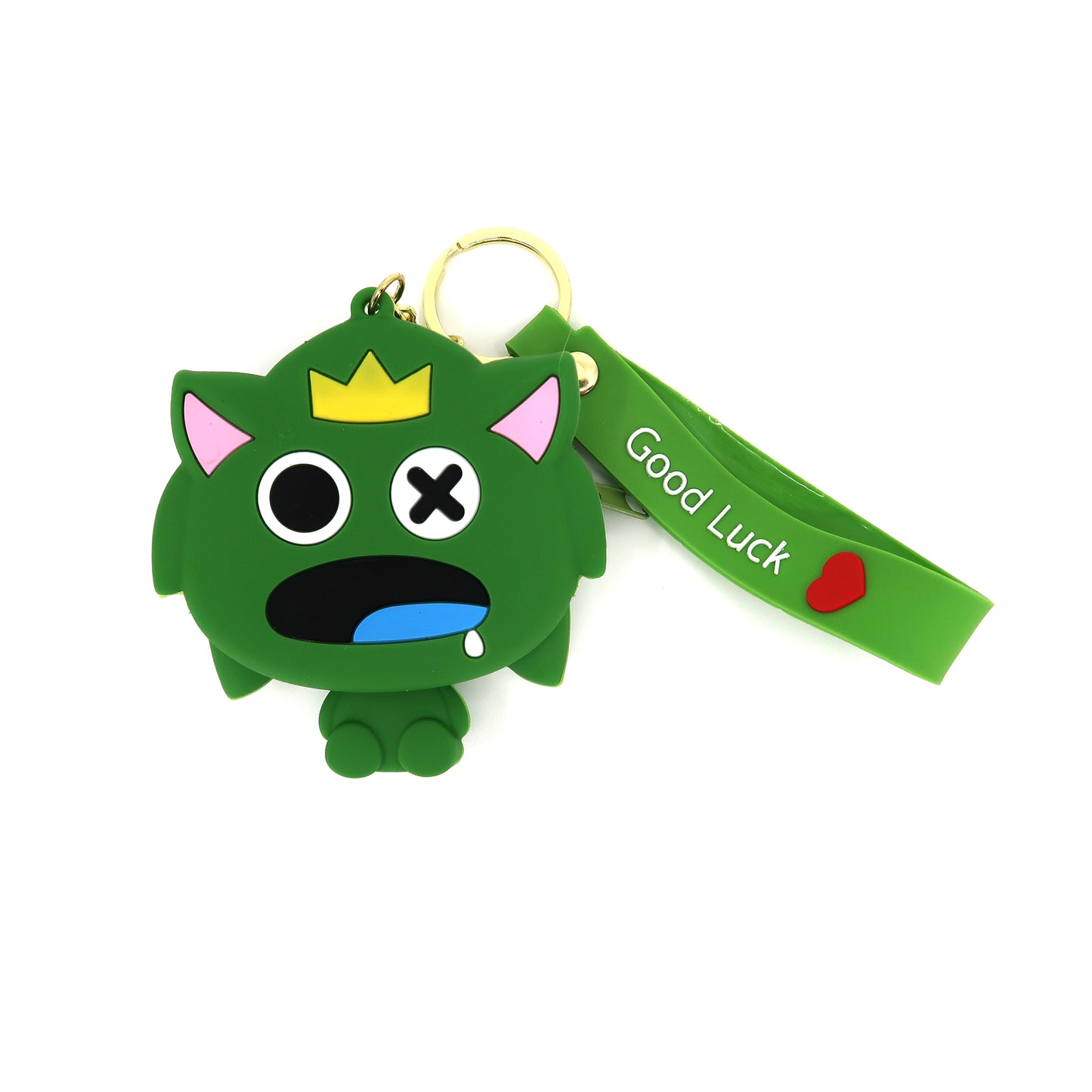 FUNNY CAT COIN WALLET KEY CHAIN KC1031-13 (12PC)