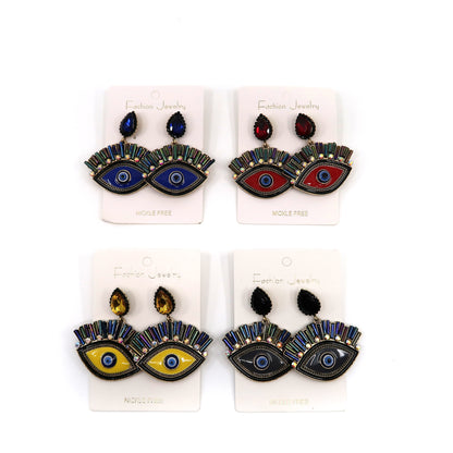 EVIL EYE EARRING 904-27 (12PC)