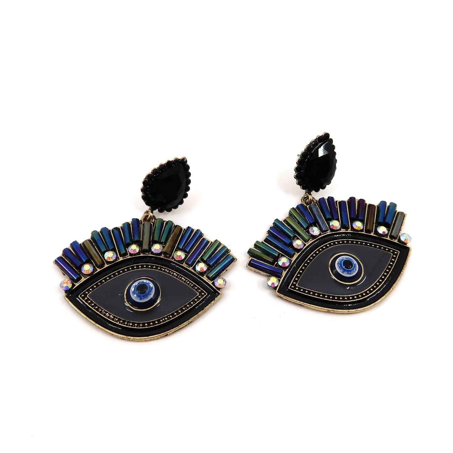 EVIL EYE EARRING 904-27 (12PC)