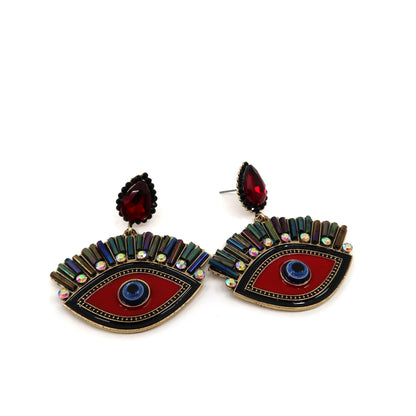 EVIL EYE EARRING 904-27 (12PC)