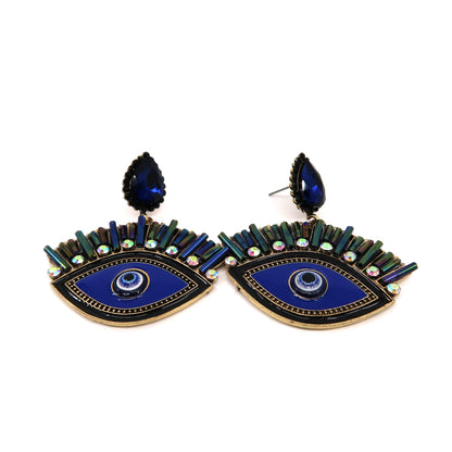 EVIL EYE EARRING 904-27 (12PC)