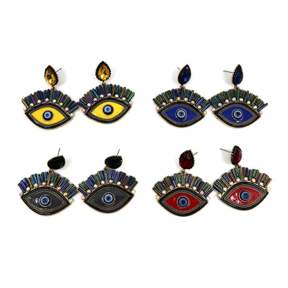 EVIL EYE EARRING 904-27 (12PC)