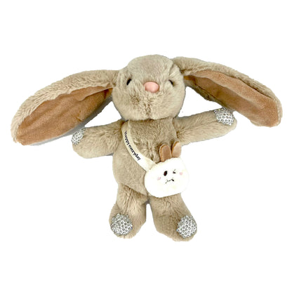 CROSS BAG RABBIT PLUSH KEY CHAIN KC2108-40 (12PC)