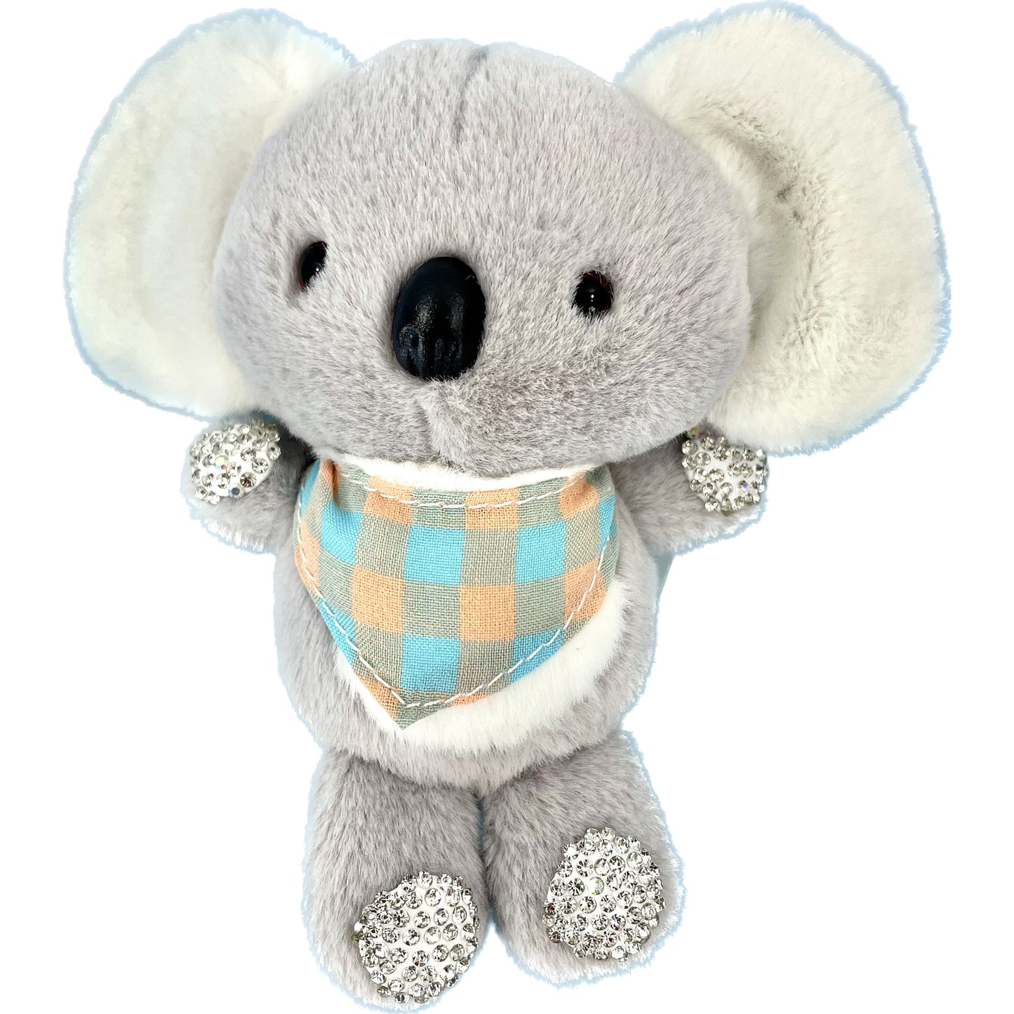 RHINESTONE BANDANA KOALA KEY CHAIN KC2108-39 (12PC)