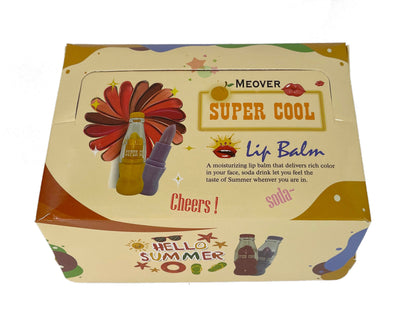 SUPER COOL FUNNY BOTTLE LIP BALM LB822-1 (24PC)