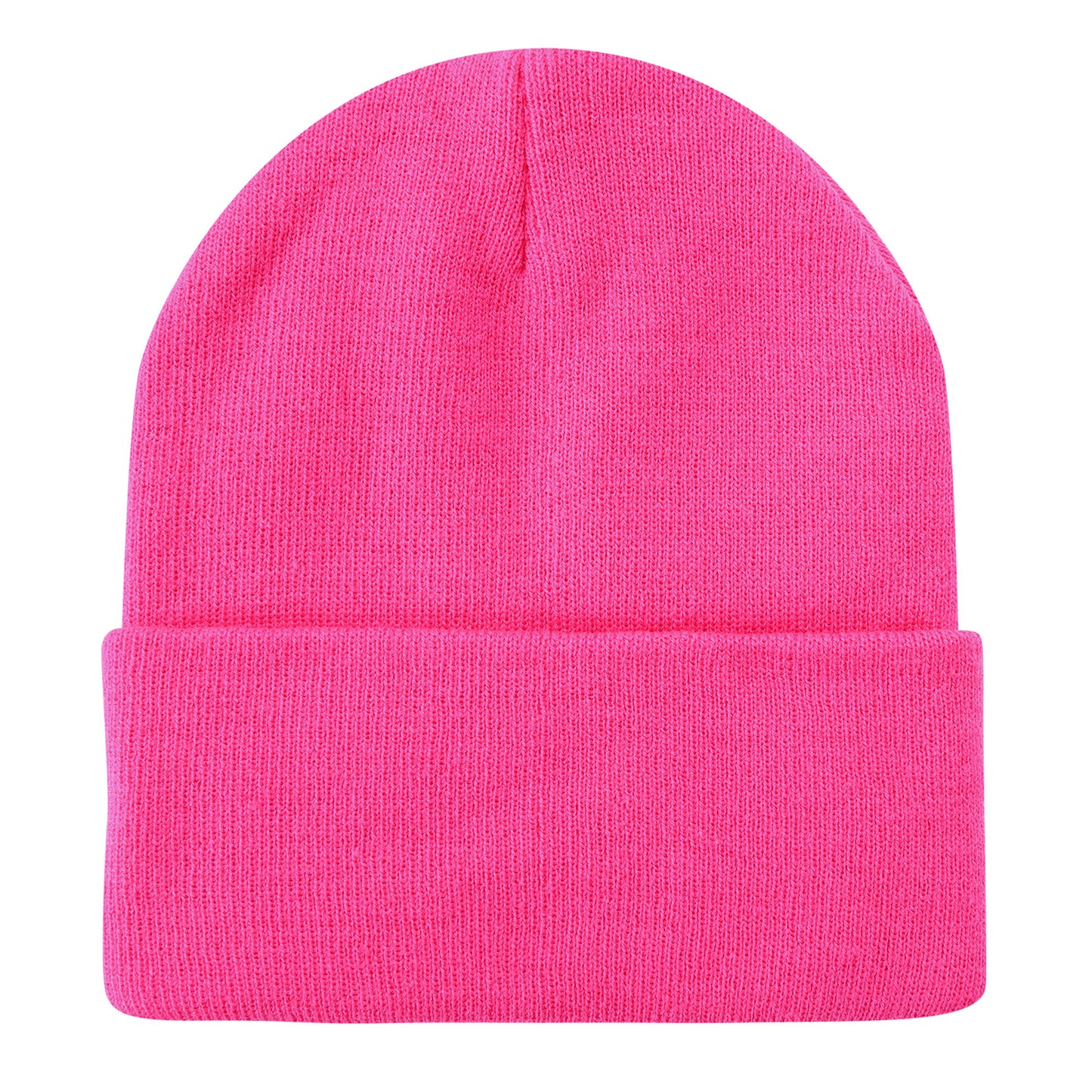 SOLID COLOR PLAIN LONG BEANIE BP100 (12PC)