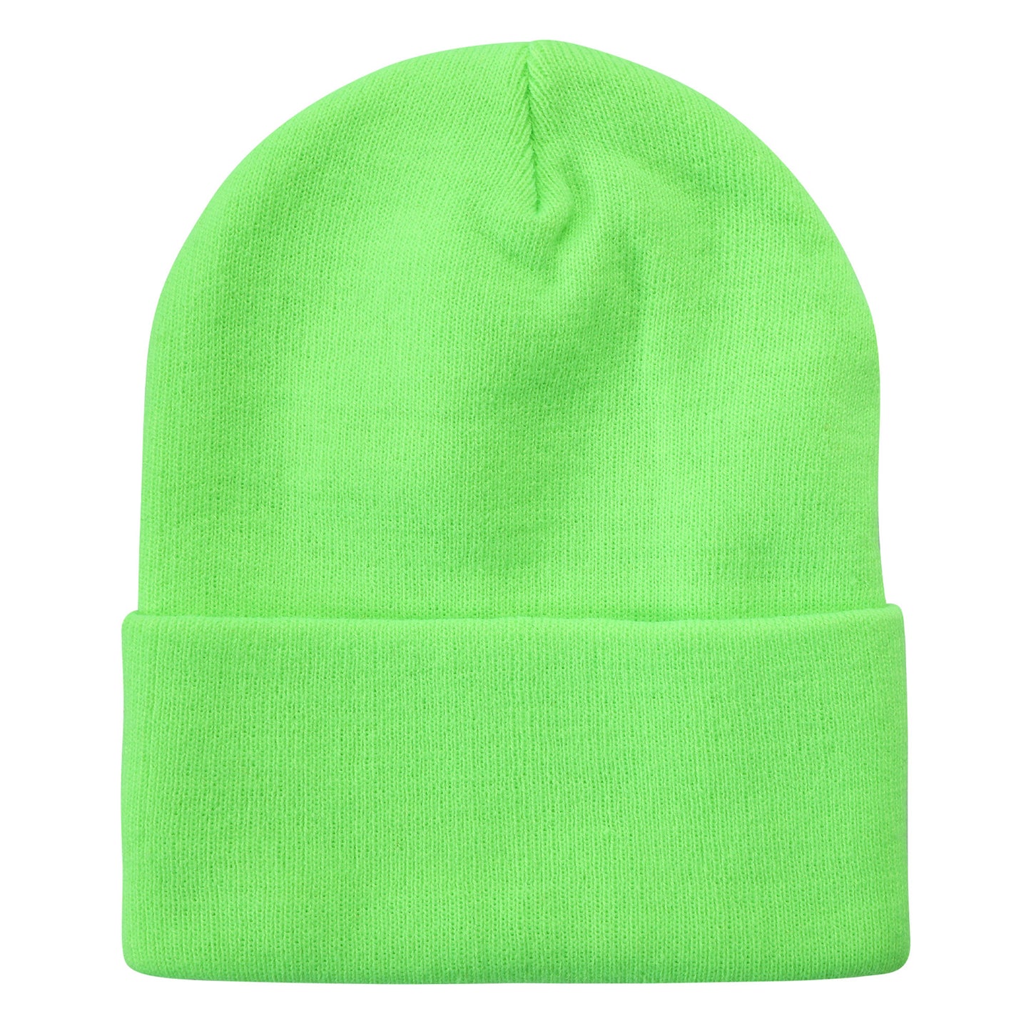 SOLID COLOR PLAIN LONG BEANIE BP100 (12PC)