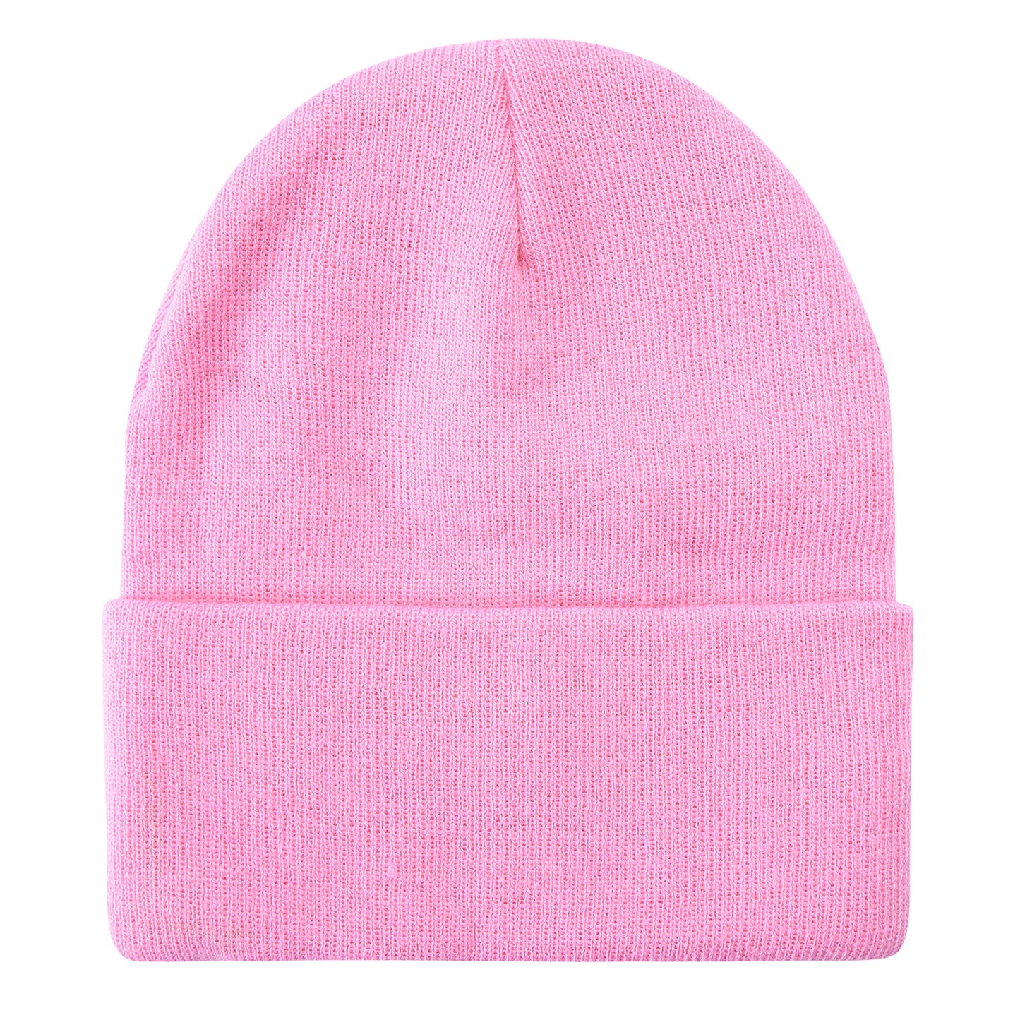 SOLID COLOR PLAIN LONG BEANIE BP100 (12PC)