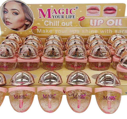 MAGIC YOUR LIFE CHILL OUT LIP OIL LC268 (24PC)