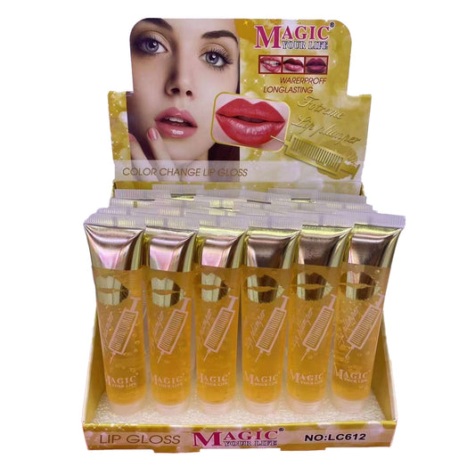 MAGIC YOUR LIFE COLOR LIP PLUMPER LC612 (24PC)