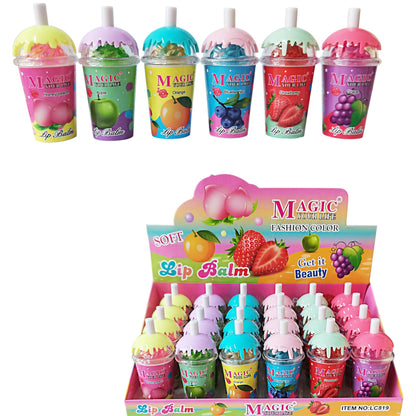 MAGIC YOUR LIFE FRUIT SMOOTHIE LIP BALM LC819 (24PC)