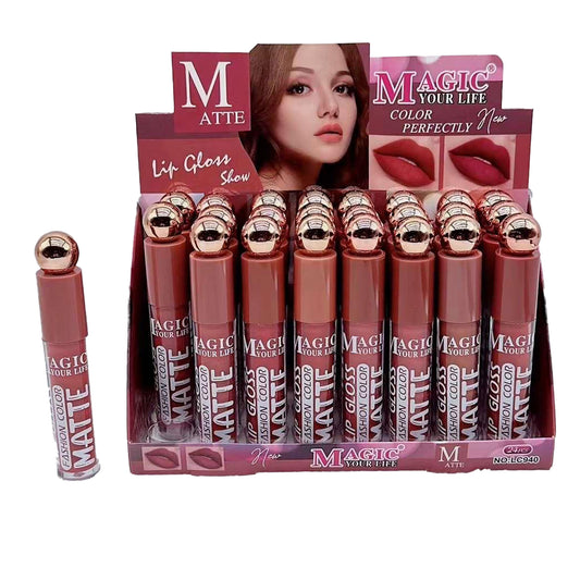 MAGIC YOUR LIFE MATTE LIP GLOSS LC940 (24PC)