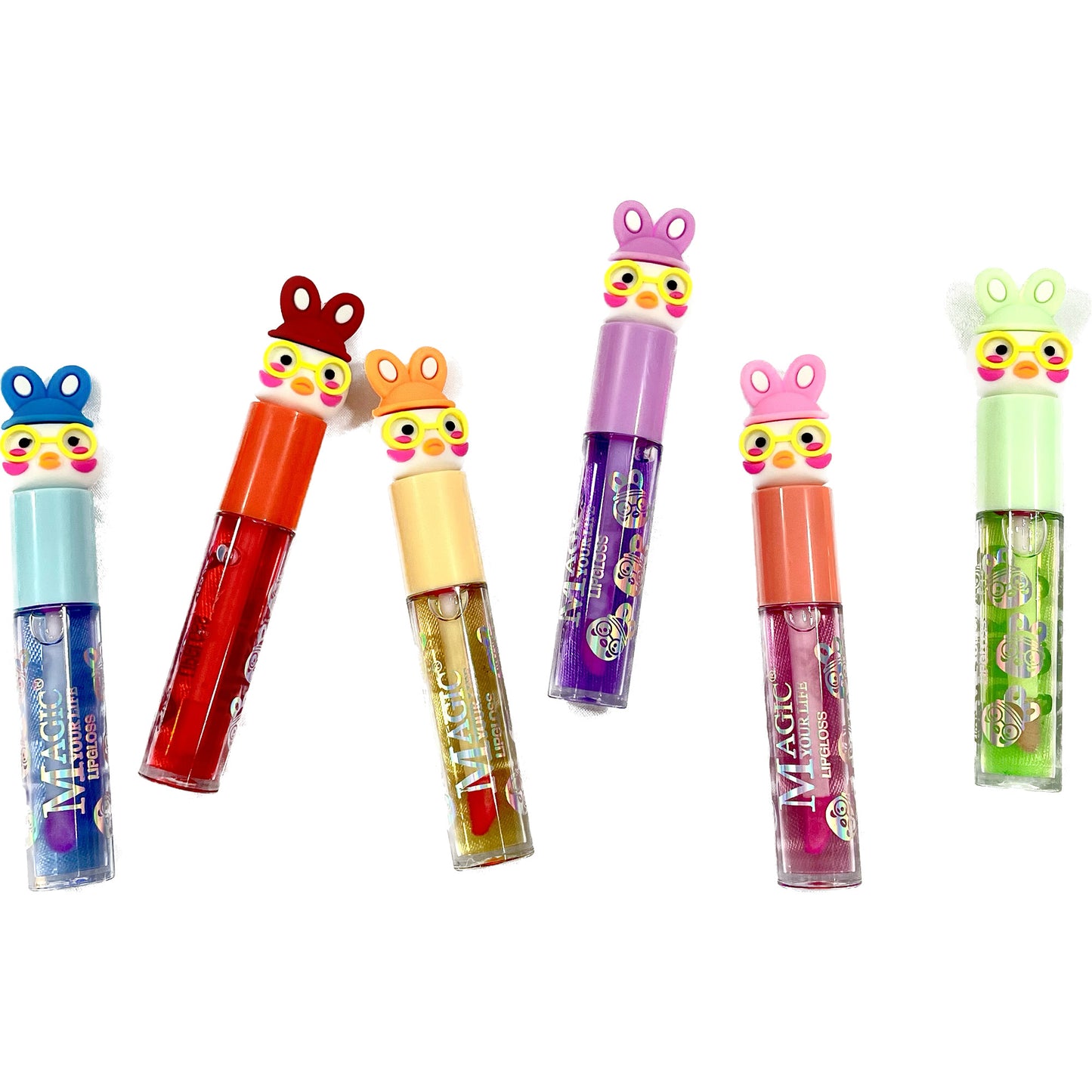 MAGIC YOUR LIFE RABBIT DUCK CARTOON LIP OIL LC957 (24PC)