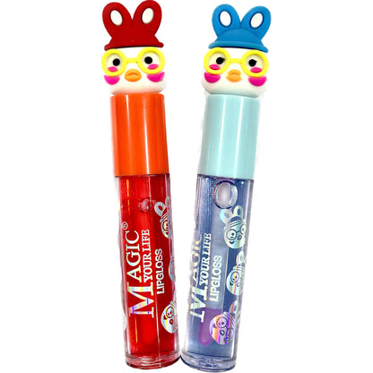 MAGIC YOUR LIFE RABBIT DUCK CARTOON LIP OIL LC957 (24PC)