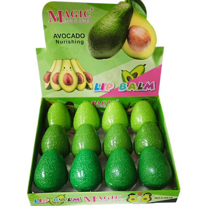 MAGIC YOUR LIFE AVOCADO LIP BALM LS834 (12PC)