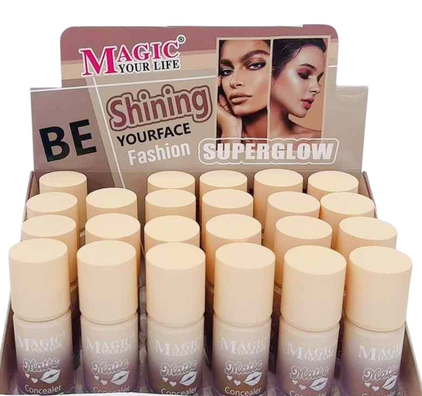 MAGIC YOUR LIFE SUPER GLOW MATTE CONCEALER MA06 (24PC)