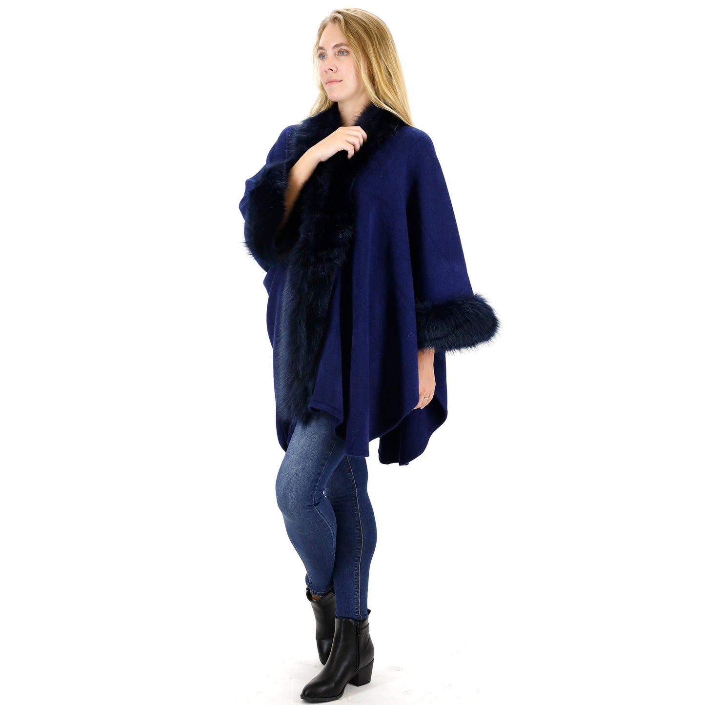 FUR SHAWL SH921(3PC)