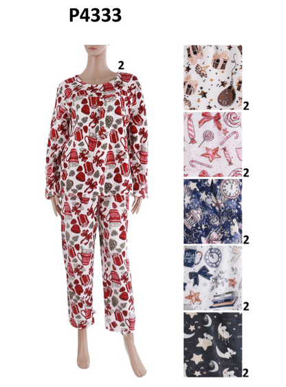 WOMEN'S PAJAMA SET P4333 (12PC)