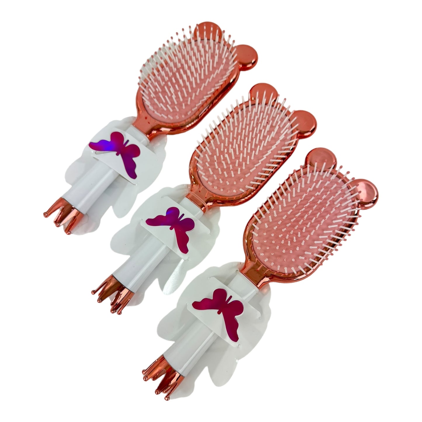 ROSE GOLD CAT COMBS CM4509-2 (12PC)