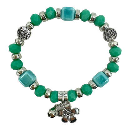 CHARM BEAD BRACELET 4225-2 (12PC)