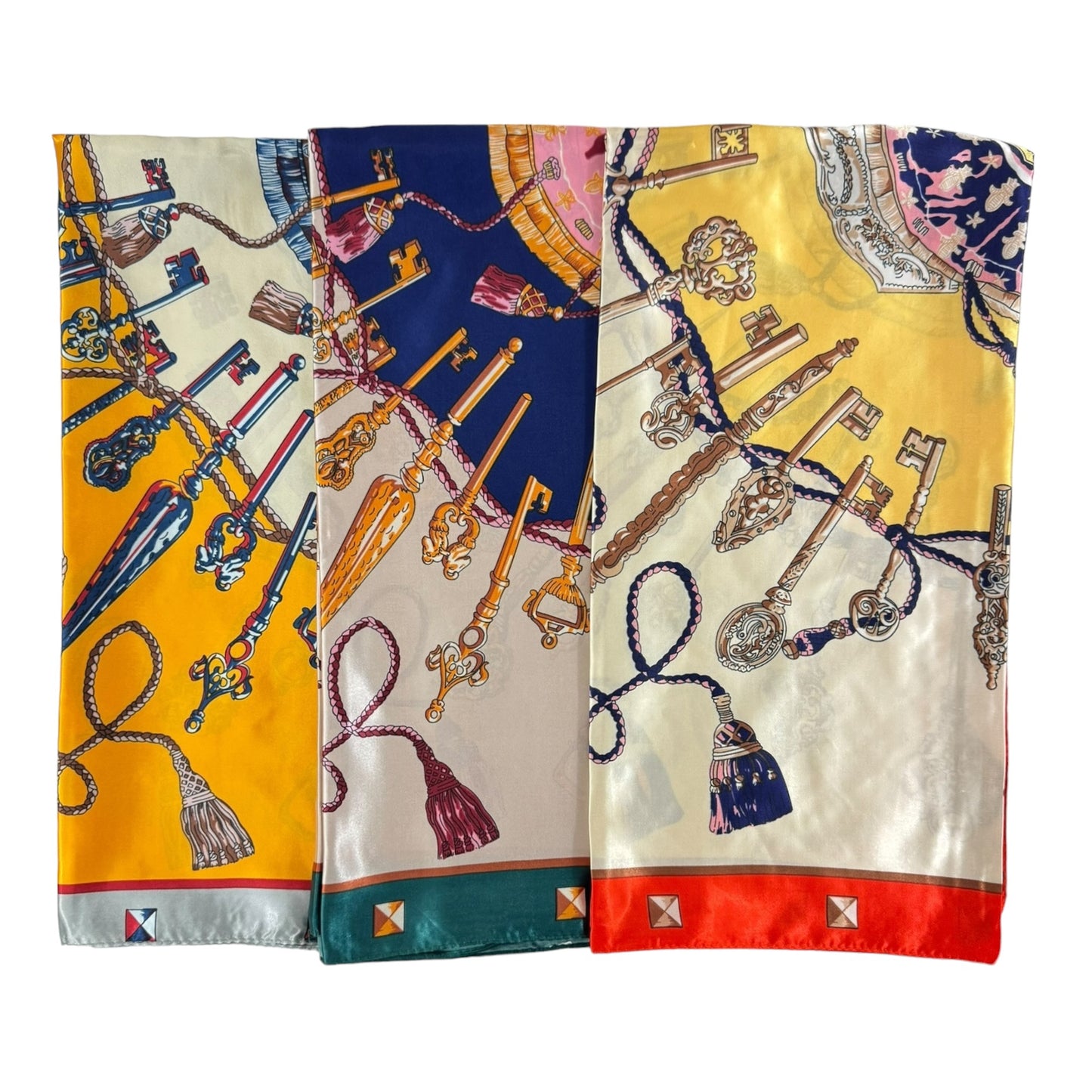 SATIN SCARVES ST4612-20 (12PC)