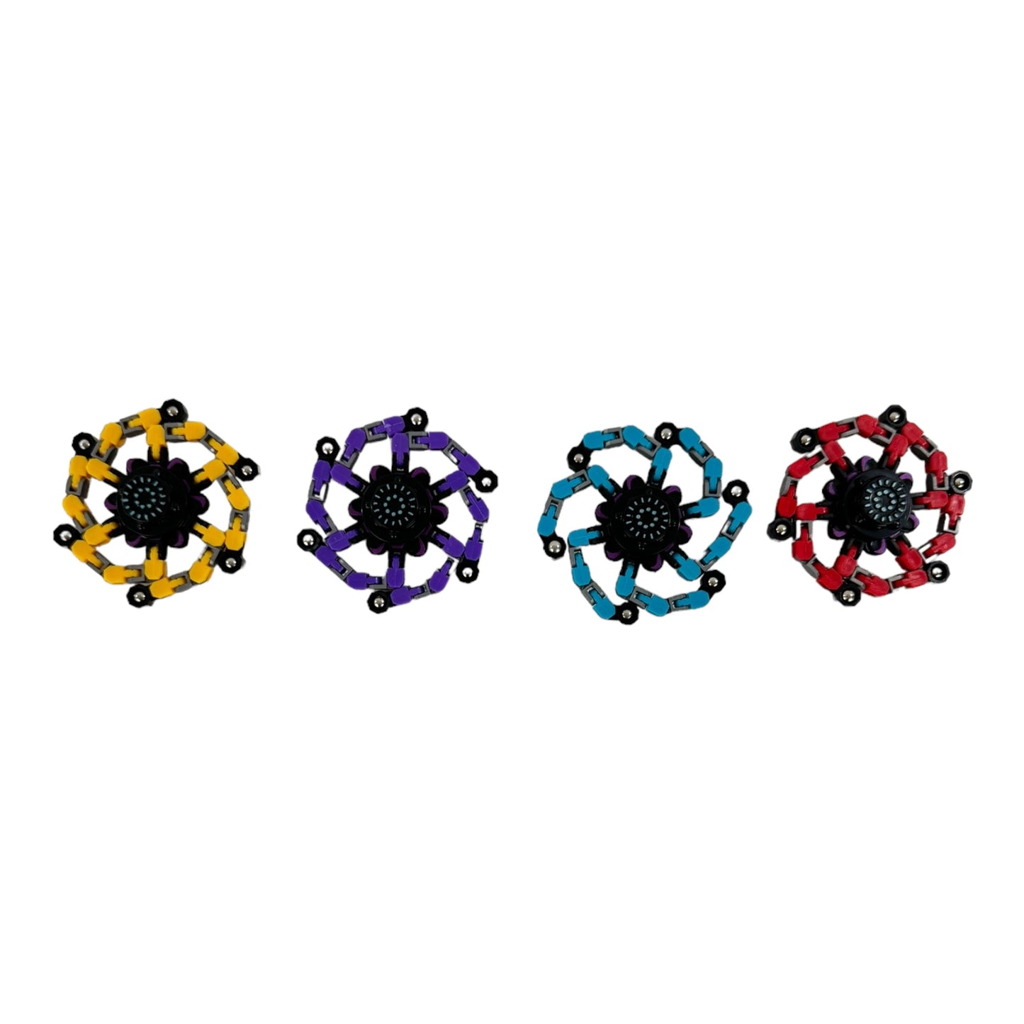 TRANSFORMABLE FIDGET SPINNER, FIDGET FOYS JS611-7 (12PC)