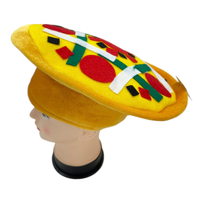 FUNNY PIZZA COSTUME PARTY HAT SS3318-24 (12PC)