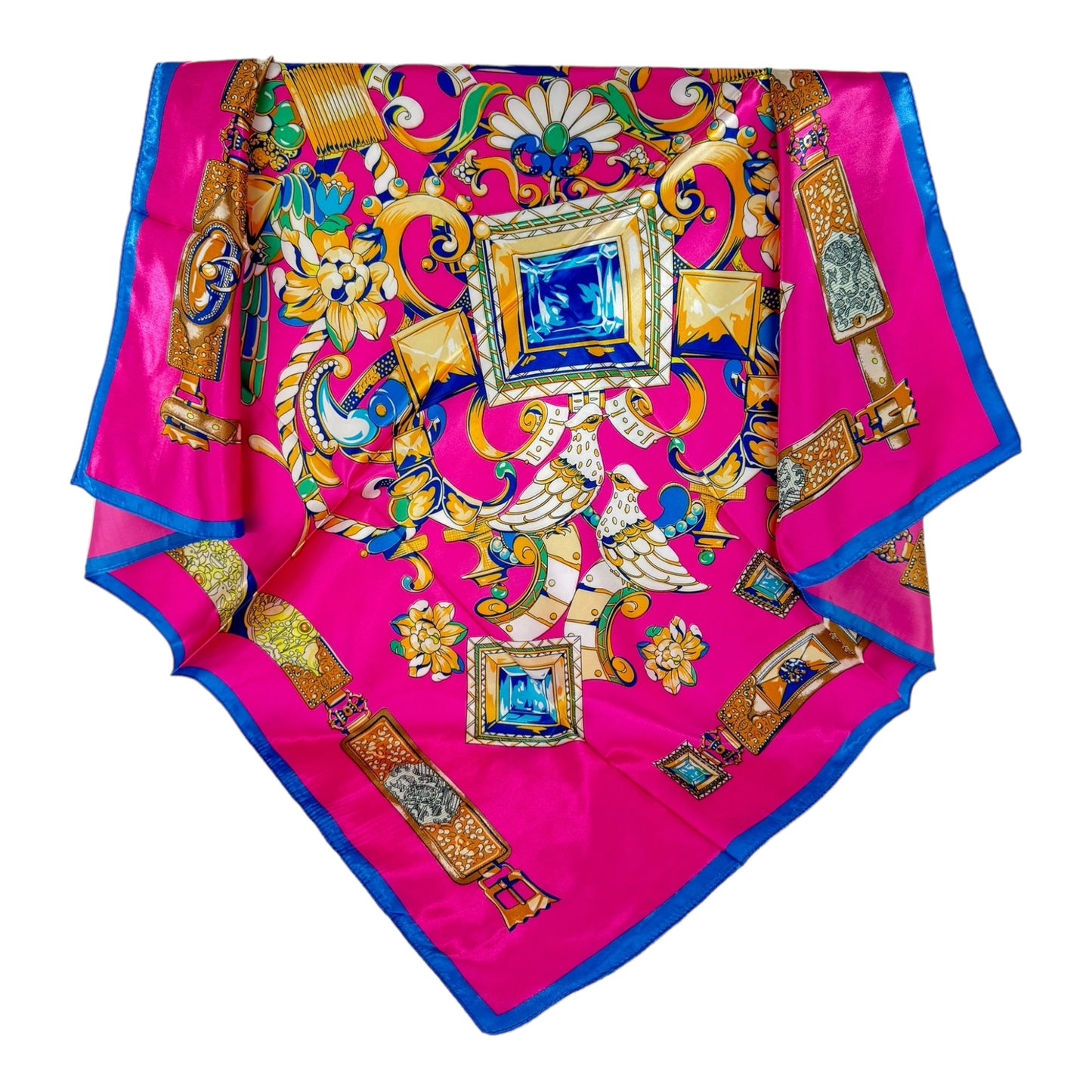 SATIN SCARVES ST3721-30 (12PC)