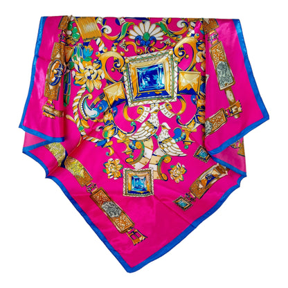 SATIN SCARVES ST3721-30 (12PC)