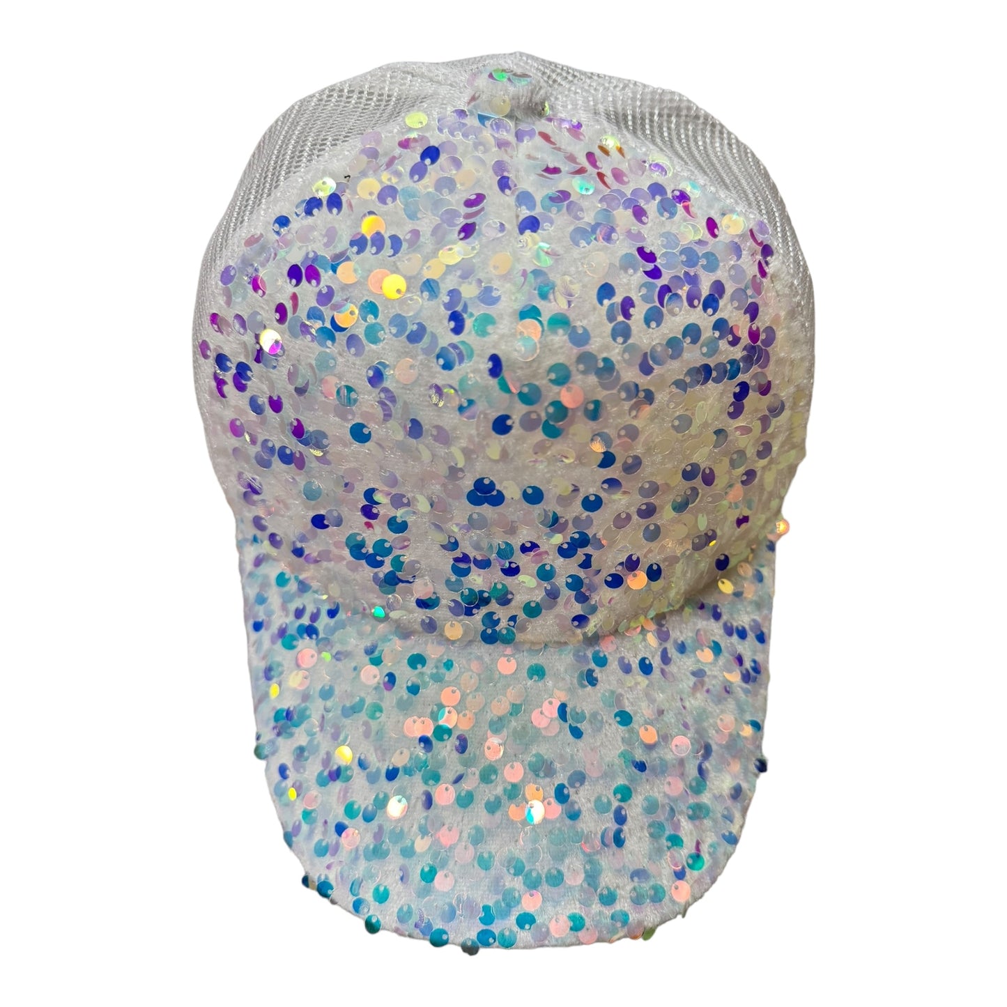 BASEBALL HAT WITH SEQUINS HA3801-2 (12PC)