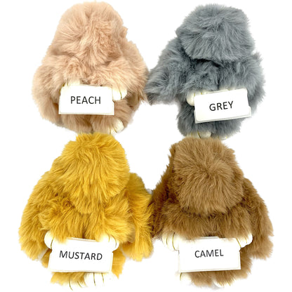 SMALL RABBIT POM POM KEY CHAIN KC0225-5 (12PC)