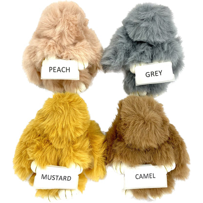 LARGE RABBIT POM POM KEY CHAIN KC0225-6 (12PC)