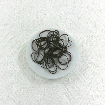 ELASTIC RUBBER HAIR TIE RB4301 (12PC)