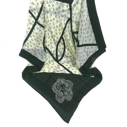 SILKY SCARF MONOGRAM PATTERN 1109-42 (12PC)