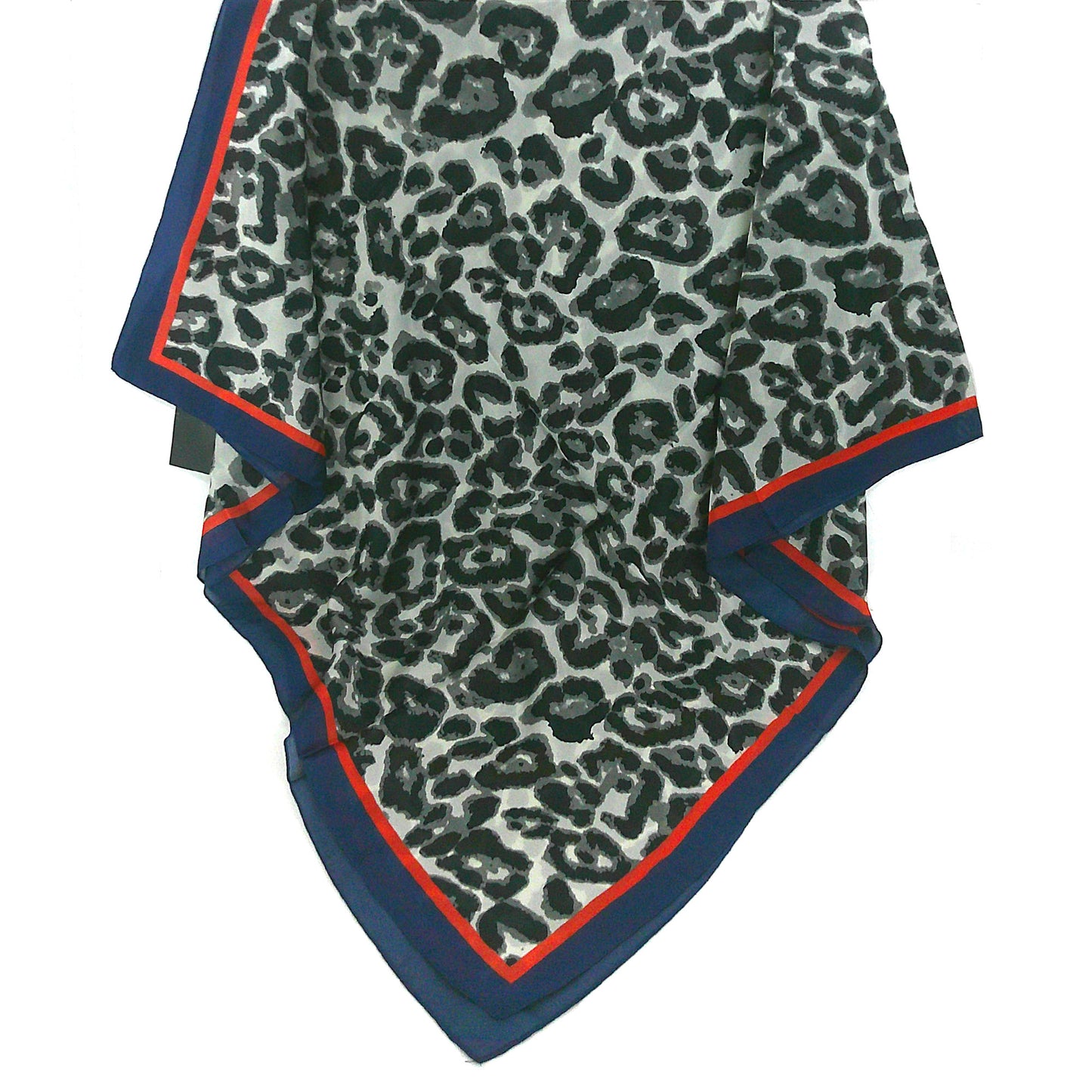 SILKY SCARF LEOPARD PATTERN 317-50 (12PC)