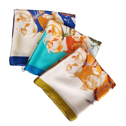 SILKY SCARF FLOWER BELT PATTERN 1022-4 (12PC)