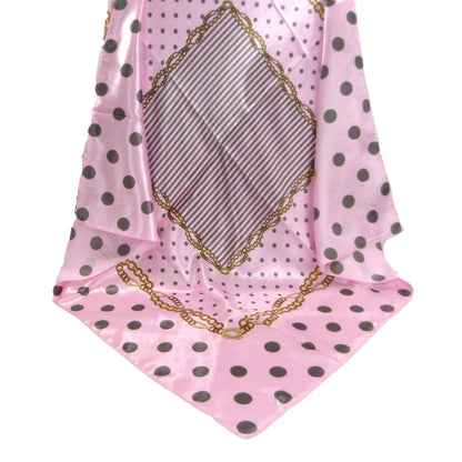 SILKY SCARF DOT PATTERN 3721-23 (12PC)