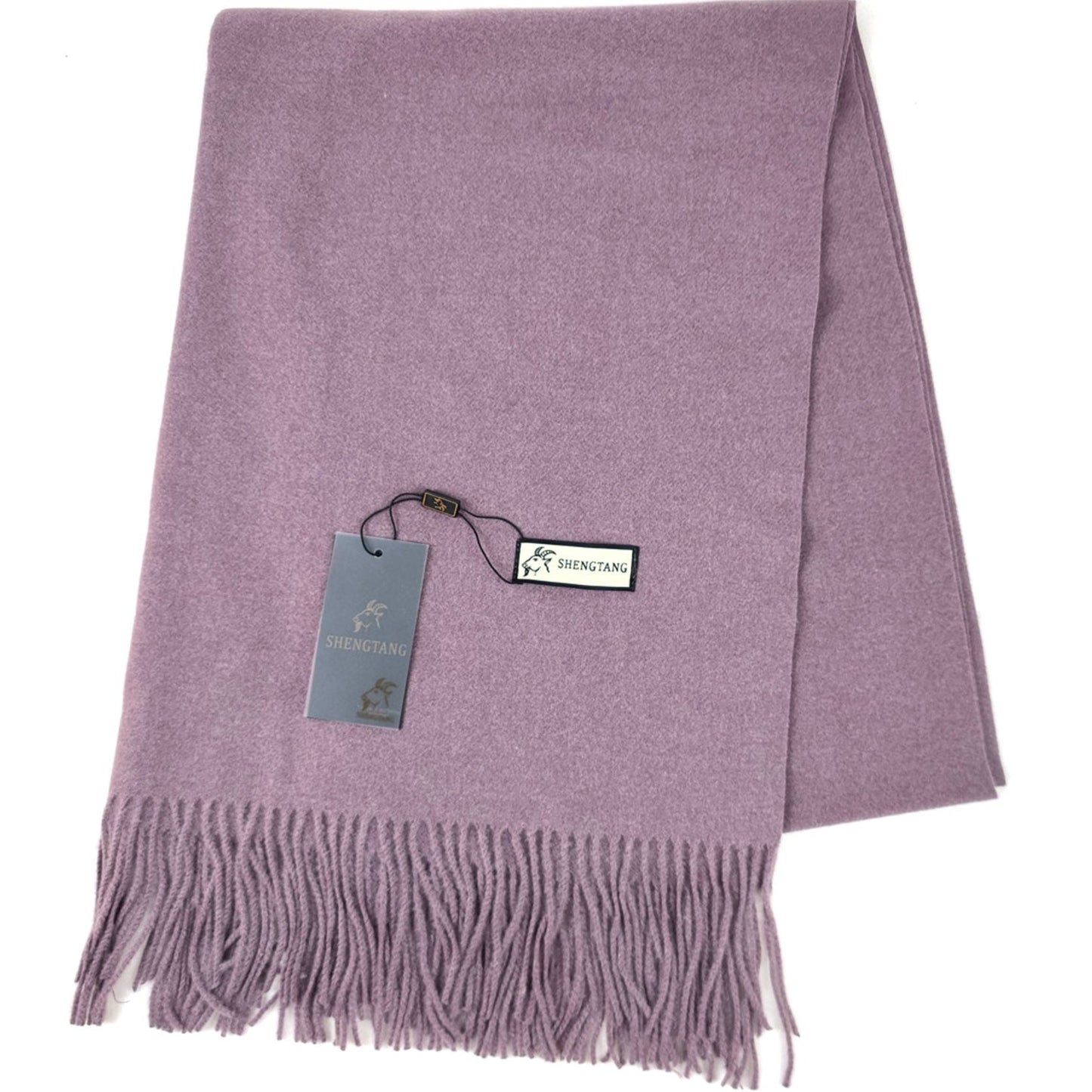 CASHMERE FEEL PLAIN SCARVES SCF825 (6PC)