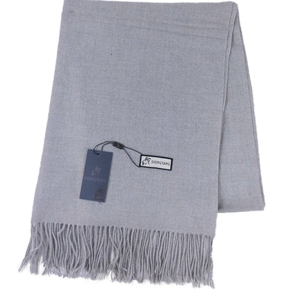 CASHMERE FEEL PLAIN SCARVES SCF825 (6PC)