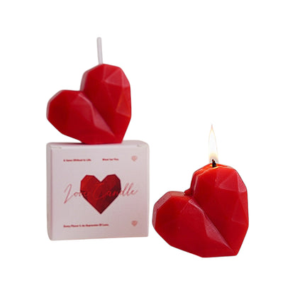 HEART SHAPE SCENTED CANDLE SS41106-13 (12PC)