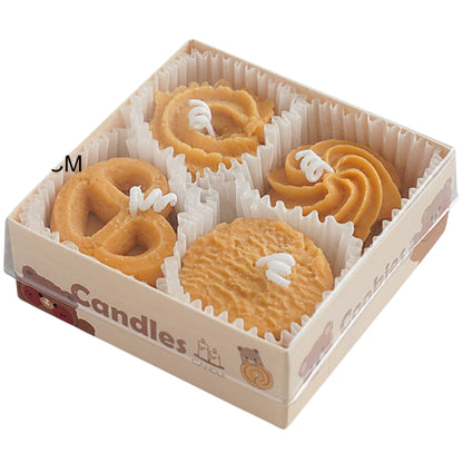 COOKIE SHAPE SCENTED CANDLE BOX SS41106-2 (12PC)