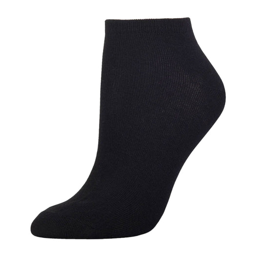 WOMEN'S BLACK ANKLET SOCKS SS923 (3PC)